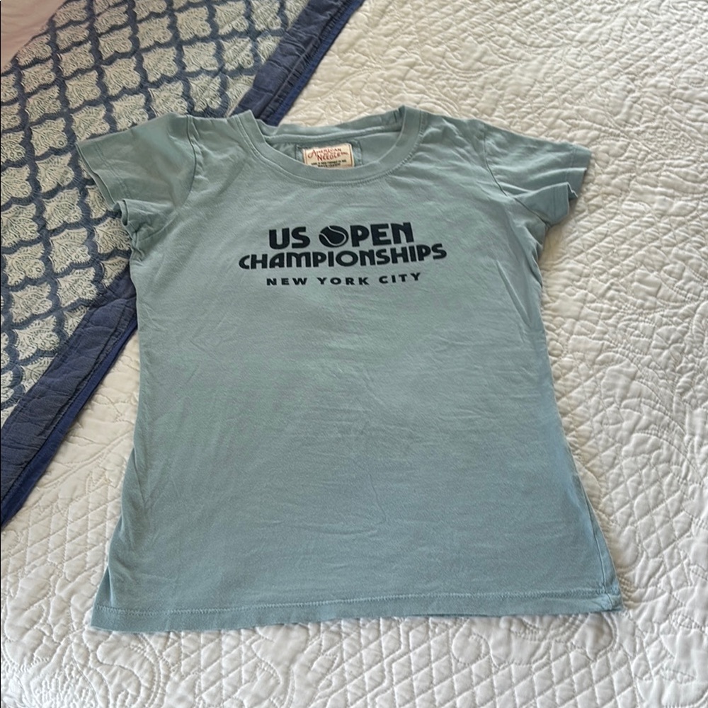 American Needle Light Blue US Open Championship shirt
